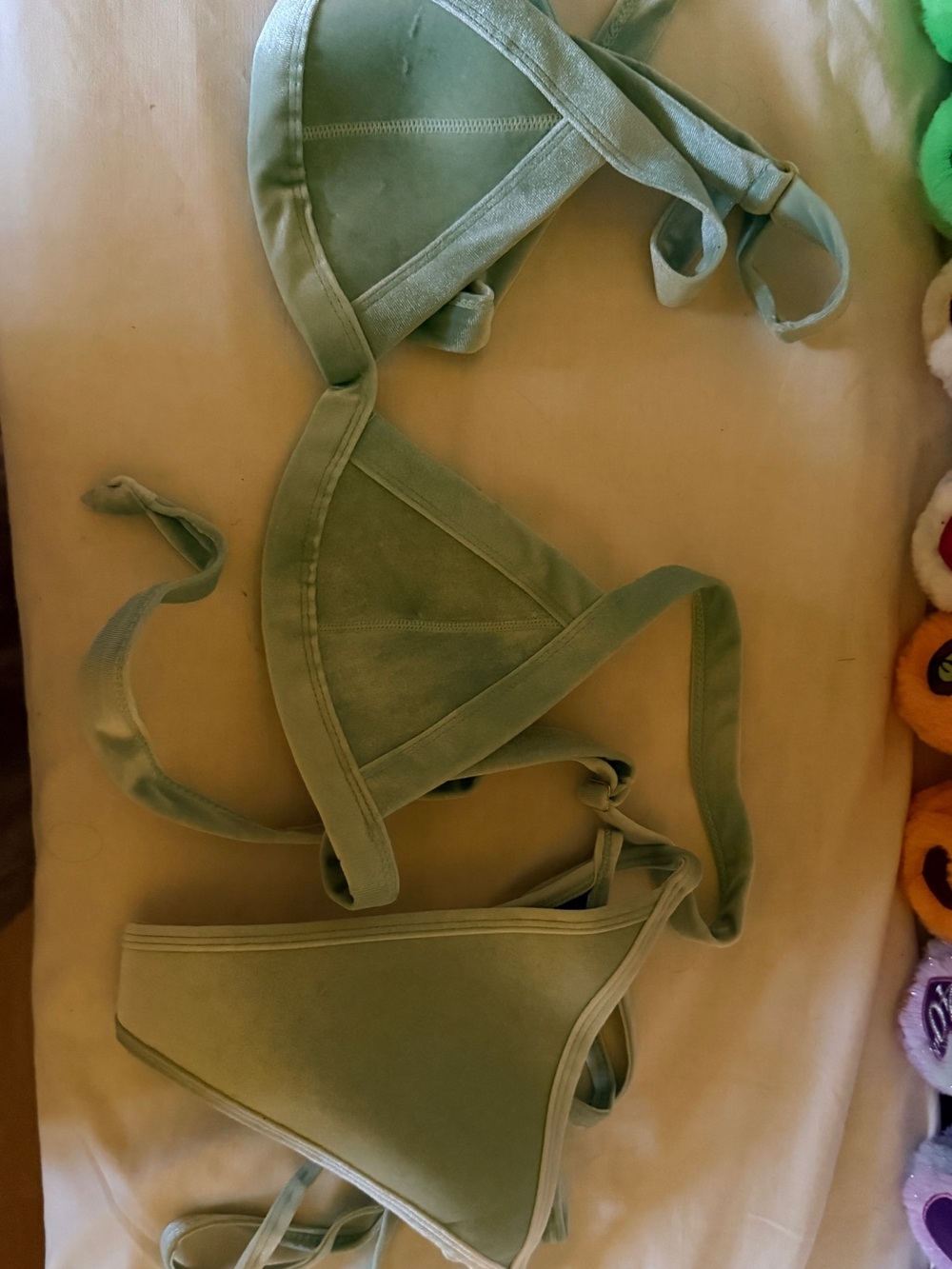 Sage Velvet Set Hoaka